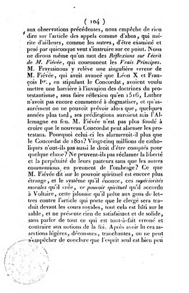 L'ami de la religion et du roi journal ecclesiastique, politique et litteraire