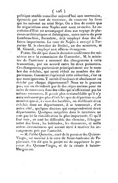 L'ami de la religion et du roi journal ecclesiastique, politique et litteraire