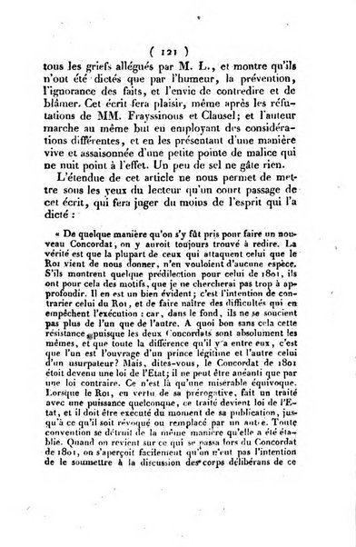 L'ami de la religion et du roi journal ecclesiastique, politique et litteraire