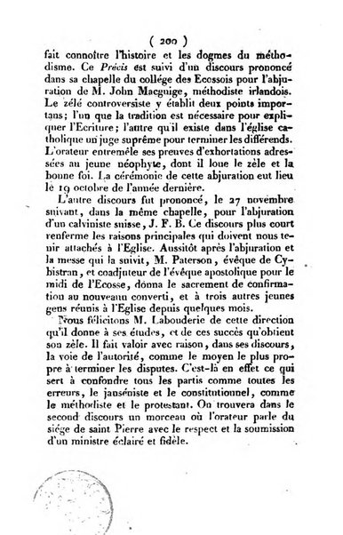 L'ami de la religion et du roi journal ecclesiastique, politique et litteraire