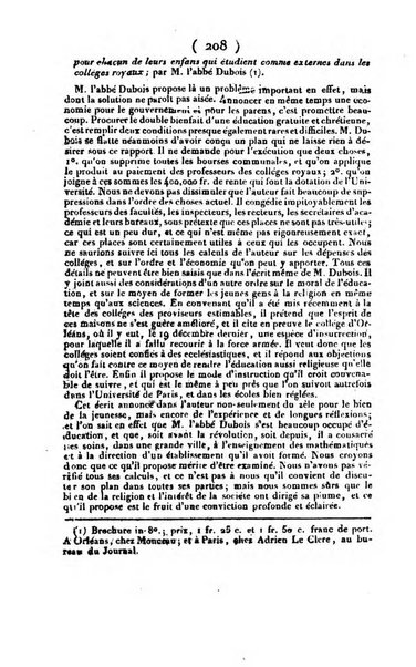 L'ami de la religion et du roi journal ecclesiastique, politique et litteraire