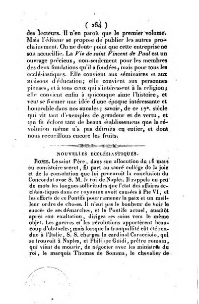 L'ami de la religion et du roi journal ecclesiastique, politique et litteraire