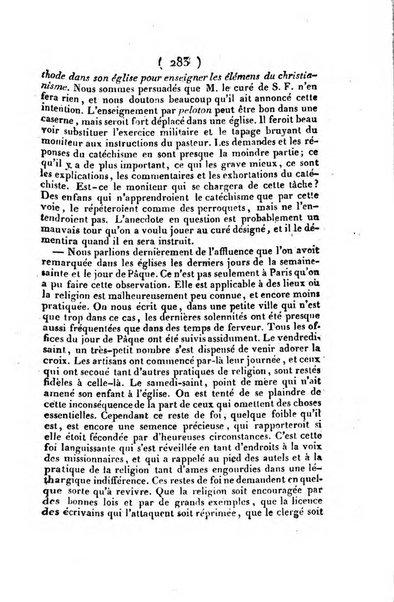 L'ami de la religion et du roi journal ecclesiastique, politique et litteraire