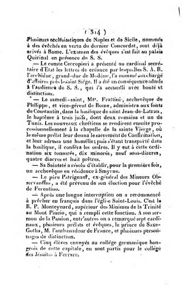 L'ami de la religion et du roi journal ecclesiastique, politique et litteraire