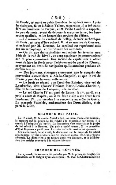 L'ami de la religion et du roi journal ecclesiastique, politique et litteraire