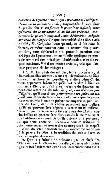 L'ami de la religion et du roi journal ecclesiastique, politique et litteraire