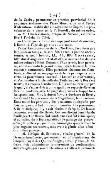 L'ami de la religion et du roi journal ecclesiastique, politique et litteraire