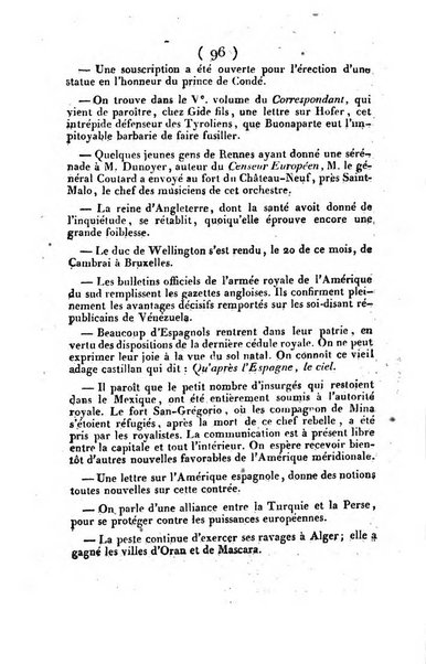 L'ami de la religion et du roi journal ecclesiastique, politique et litteraire