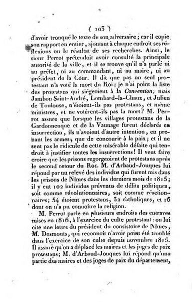 L'ami de la religion et du roi journal ecclesiastique, politique et litteraire