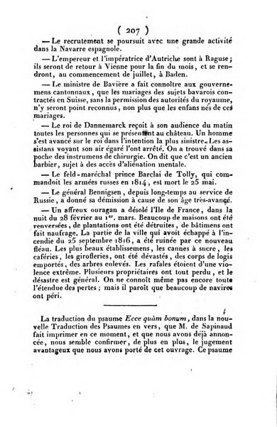 L'ami de la religion et du roi journal ecclesiastique, politique et litteraire