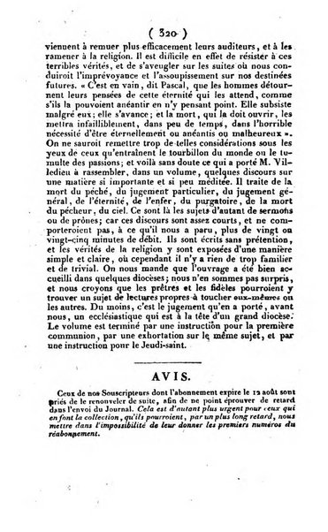 L'ami de la religion et du roi journal ecclesiastique, politique et litteraire