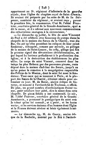 L'ami de la religion et du roi journal ecclesiastique, politique et litteraire