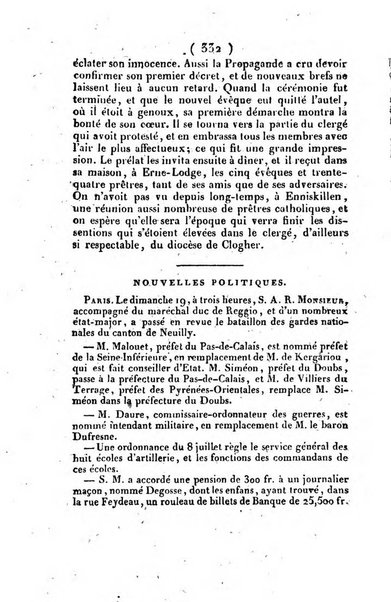 L'ami de la religion et du roi journal ecclesiastique, politique et litteraire