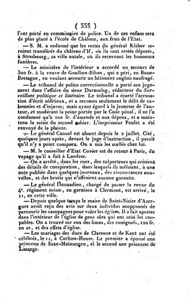 L'ami de la religion et du roi journal ecclesiastique, politique et litteraire