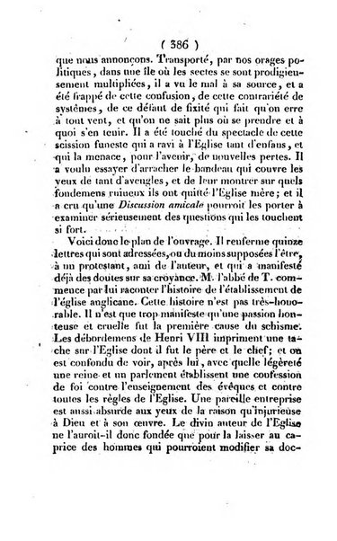 L'ami de la religion et du roi journal ecclesiastique, politique et litteraire