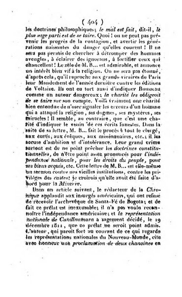 L'ami de la religion et du roi journal ecclesiastique, politique et litteraire