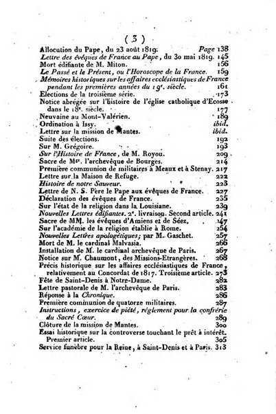 L'ami de la religion et du roi journal ecclesiastique, politique et litteraire