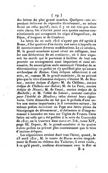 L'ami de la religion et du roi journal ecclesiastique, politique et litteraire