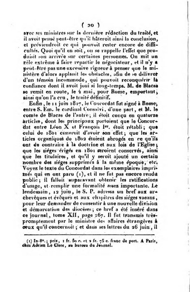 L'ami de la religion et du roi journal ecclesiastique, politique et litteraire