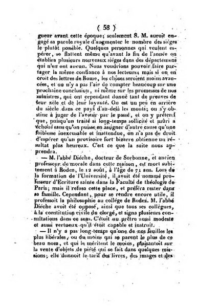 L'ami de la religion et du roi journal ecclesiastique, politique et litteraire