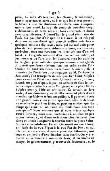 L'ami de la religion et du roi journal ecclesiastique, politique et litteraire