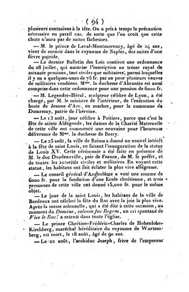 L'ami de la religion et du roi journal ecclesiastique, politique et litteraire