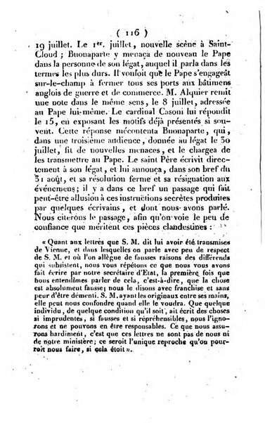 L'ami de la religion et du roi journal ecclesiastique, politique et litteraire