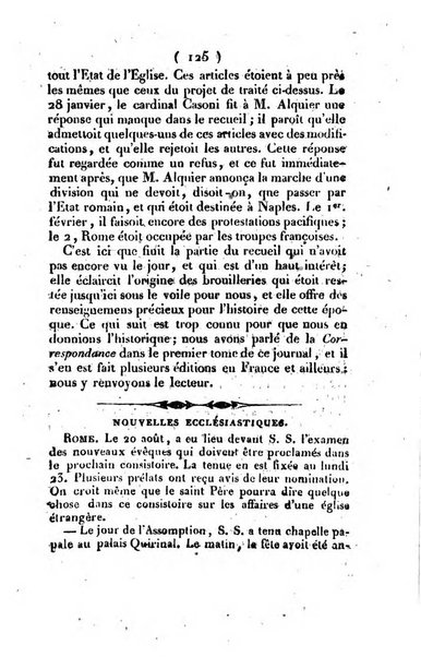 L'ami de la religion et du roi journal ecclesiastique, politique et litteraire