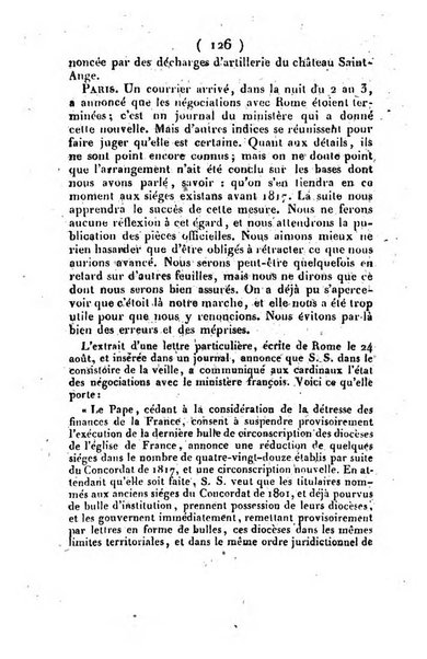 L'ami de la religion et du roi journal ecclesiastique, politique et litteraire