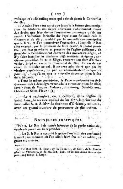 L'ami de la religion et du roi journal ecclesiastique, politique et litteraire