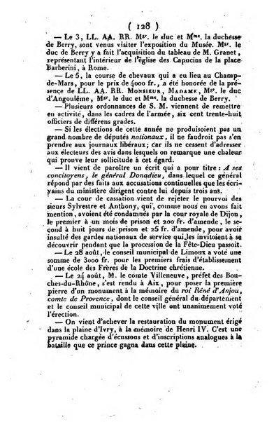 L'ami de la religion et du roi journal ecclesiastique, politique et litteraire