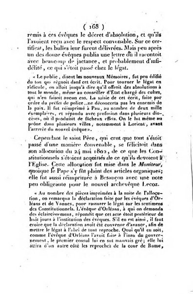 L'ami de la religion et du roi journal ecclesiastique, politique et litteraire