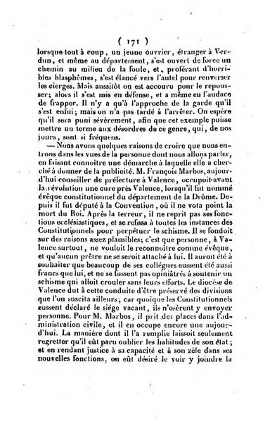 L'ami de la religion et du roi journal ecclesiastique, politique et litteraire