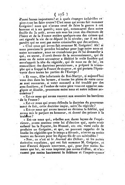 L'ami de la religion et du roi journal ecclesiastique, politique et litteraire