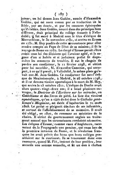 L'ami de la religion et du roi journal ecclesiastique, politique et litteraire