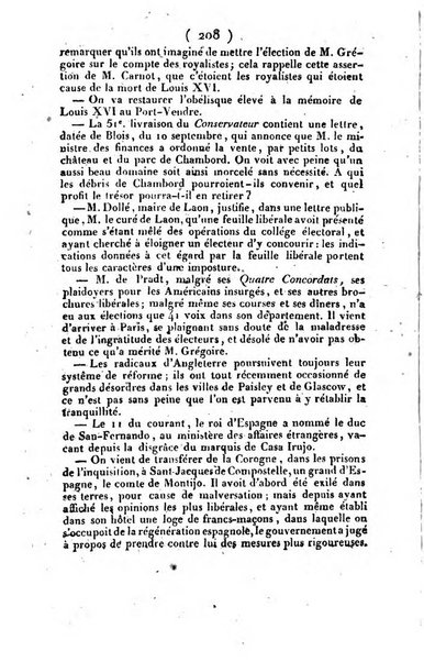 L'ami de la religion et du roi journal ecclesiastique, politique et litteraire