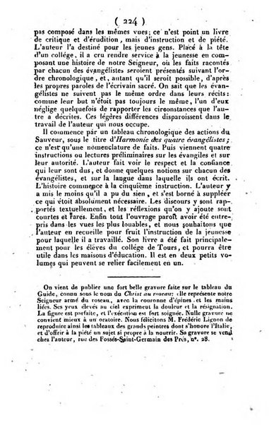 L'ami de la religion et du roi journal ecclesiastique, politique et litteraire