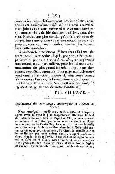 L'ami de la religion et du roi journal ecclesiastique, politique et litteraire