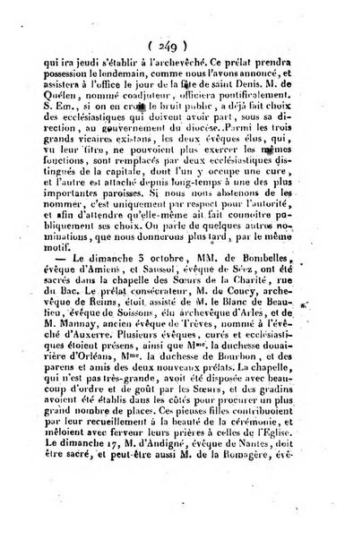 L'ami de la religion et du roi journal ecclesiastique, politique et litteraire