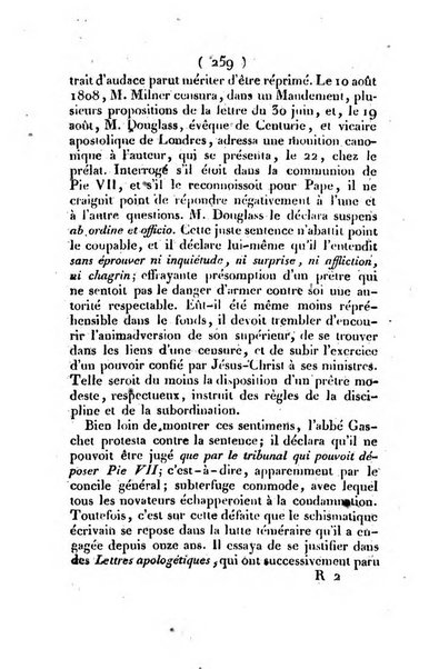 L'ami de la religion et du roi journal ecclesiastique, politique et litteraire