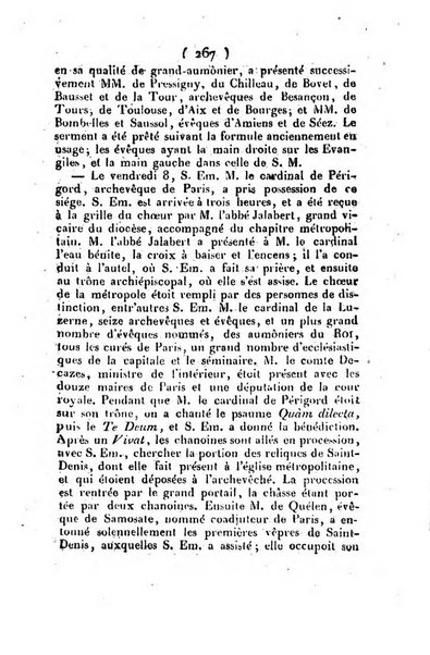 L'ami de la religion et du roi journal ecclesiastique, politique et litteraire