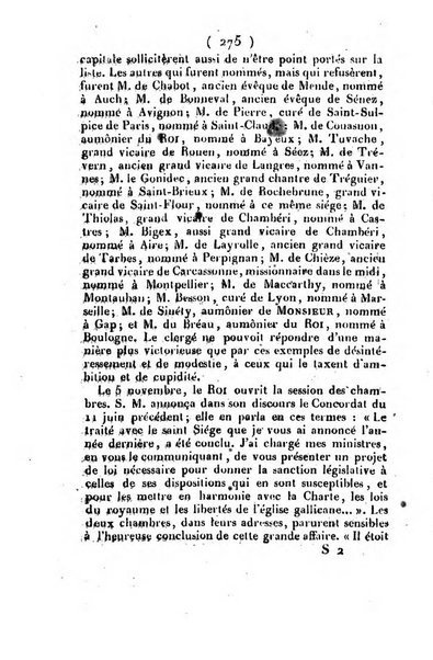 L'ami de la religion et du roi journal ecclesiastique, politique et litteraire