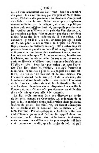 L'ami de la religion et du roi journal ecclesiastique, politique et litteraire