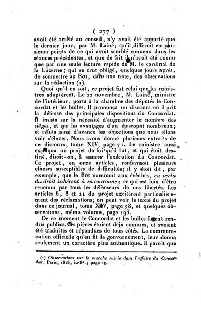 L'ami de la religion et du roi journal ecclesiastique, politique et litteraire