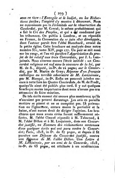 L'ami de la religion et du roi journal ecclesiastique, politique et litteraire