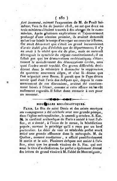 L'ami de la religion et du roi journal ecclesiastique, politique et litteraire