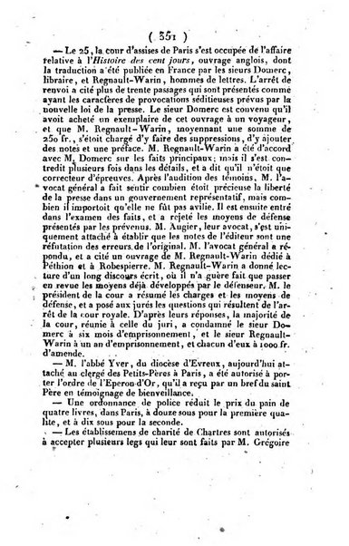 L'ami de la religion et du roi journal ecclesiastique, politique et litteraire