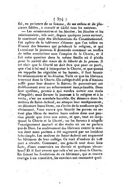 L'ami de la religion et du roi journal ecclesiastique, politique et litteraire