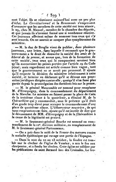 L'ami de la religion et du roi journal ecclesiastique, politique et litteraire