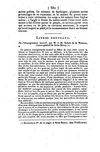 L'ami de la religion et du roi journal ecclesiastique, politique et litteraire